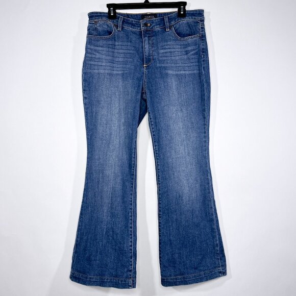 Talbots Denim - Talbots Flawless Five Pocket Flare‎ Jeans Size 12